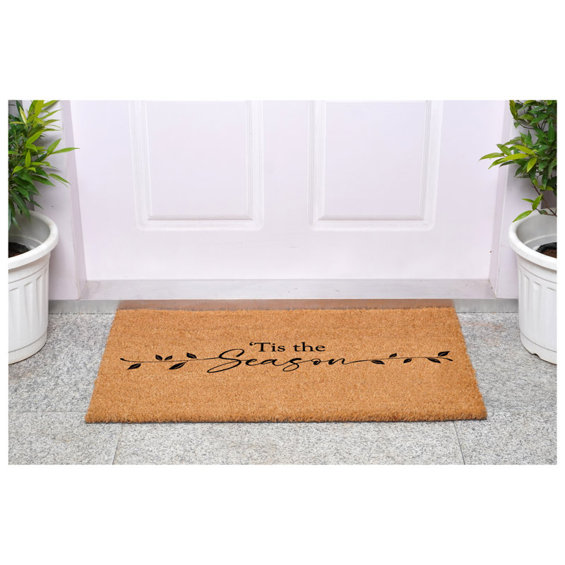 Tis the Season Doormat, 17" W x 29" L