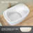 47''Acrylic Freestanding Soaking Bathtub, Sit-In Design With Contemporary Design For Soaking And Bathing, Sit-In Design With Chrome Overflow And Drain-114792368