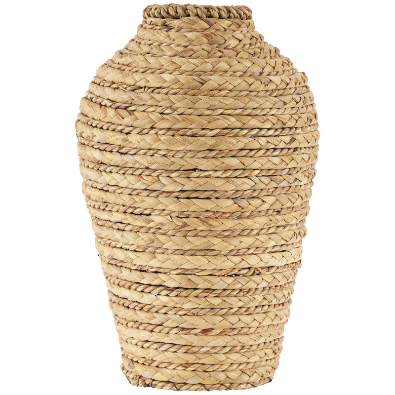 Vase de table Baker, H 12,7 po x l 8,05 po x P 8,1 po