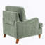 Fauteuil en tissu sauge-942939560