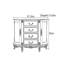 Armoire d'entrée en bois massif American Country-678689735