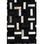 Tapis noir Nivens