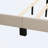 Upholstered Linen Unfinished Standard Bed-188454707