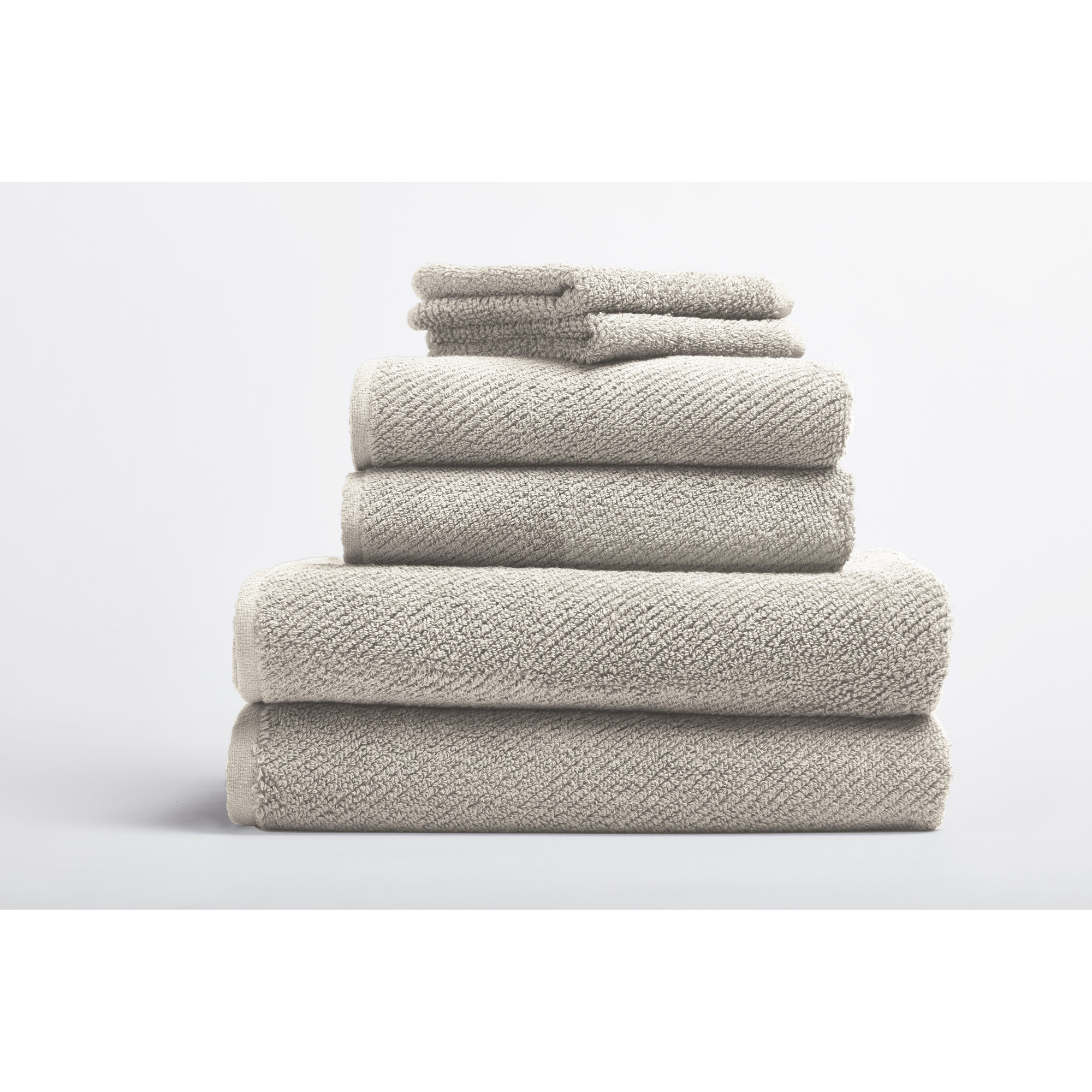 Air Weight Organic Towel Set, Natural