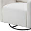 Fauteuil inclinable manuel pivotant pivotant avec rotation à 360 degrés, idéal pour le cinéma, le confort de la chambre de bébé et le vol à voile relaxant