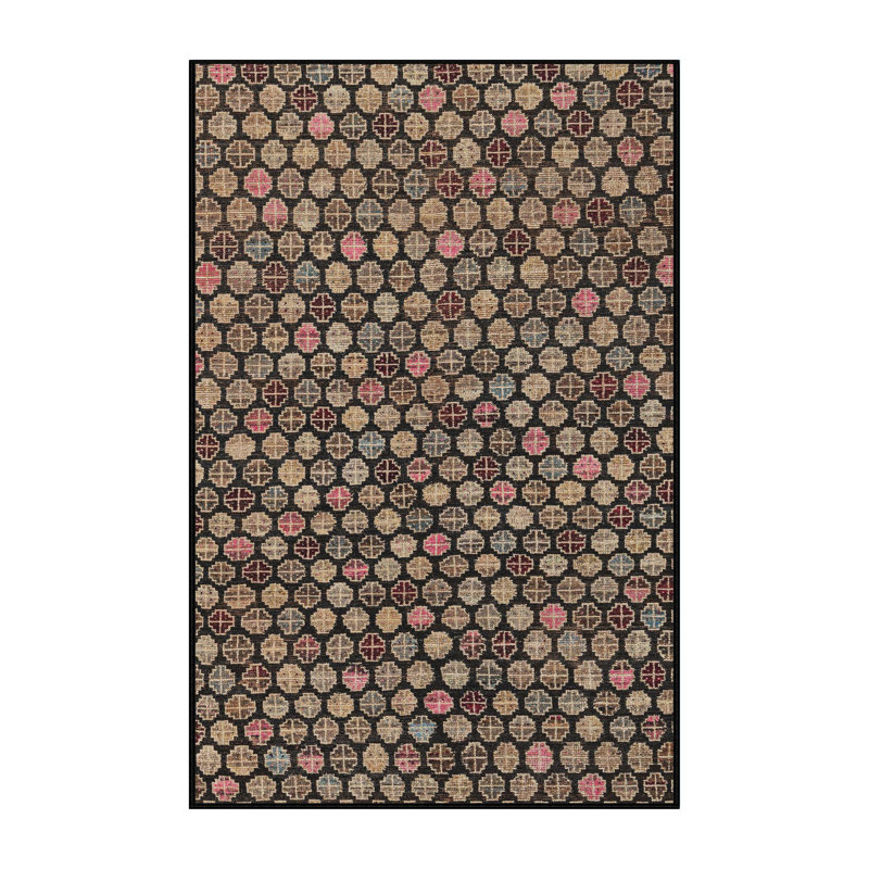 Tapis abstrait moderne 4470, Rectangle 2 pi x 4 pi