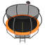 Trampoline 14FT avec enceinte sécuritaire - Approuvé ASTM | Anti-rouille, échelle | Trampoline d'extérieur pour enfants