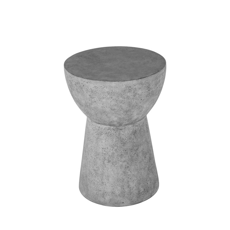 Ibis End Table - Aged Stone Gray, Gray