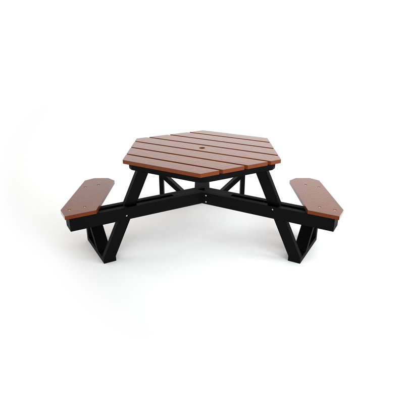 Table de pique-nique en plastique Fansler