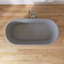  59'' x 29'' Freestanding Terrazzo Tub Soaking Solid Surface Bathtub-112397830
