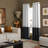 Curtainworks Kendall Grommet Semi-Sheer Single Curtain Panel-36905217-24032025