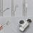 Kenzo Triple Function Outdoor Shower with Single Lever Handle Stainless Steel-81012873