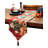 Ulises Pumpkin Patch Scarecrow Woven Tapestry Table Runner-1432539259