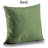 Three Tulips Closeup Floral Poly Twill Throw Pillow – Poly Twill Throw Pillow with Insert, Double-Sided Print