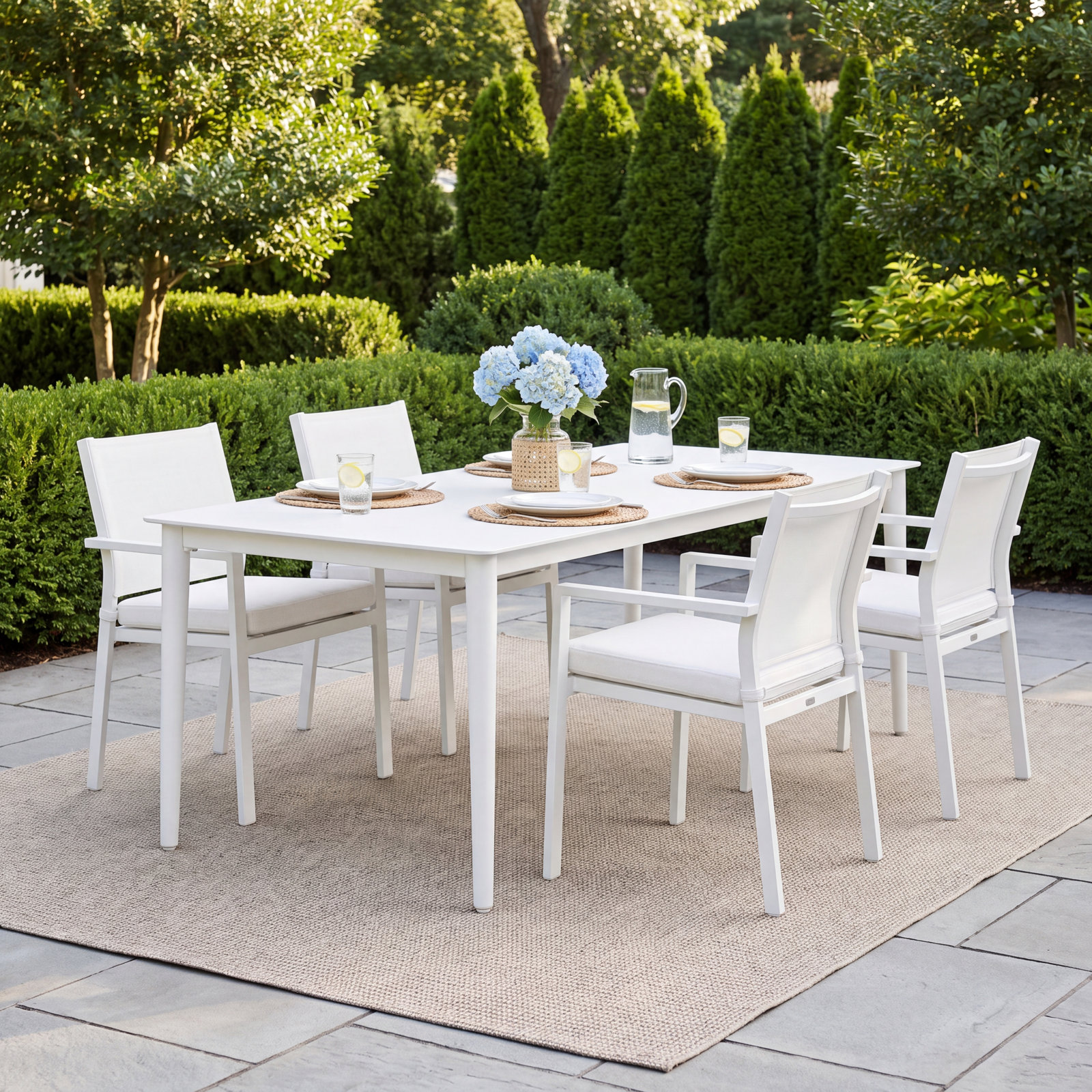 Silvie 18" Patio Dining Table