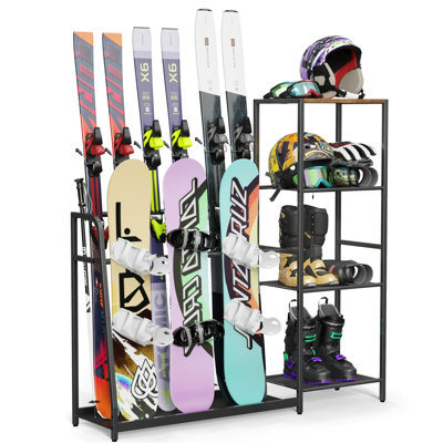 Ski Storage Rack For Garage