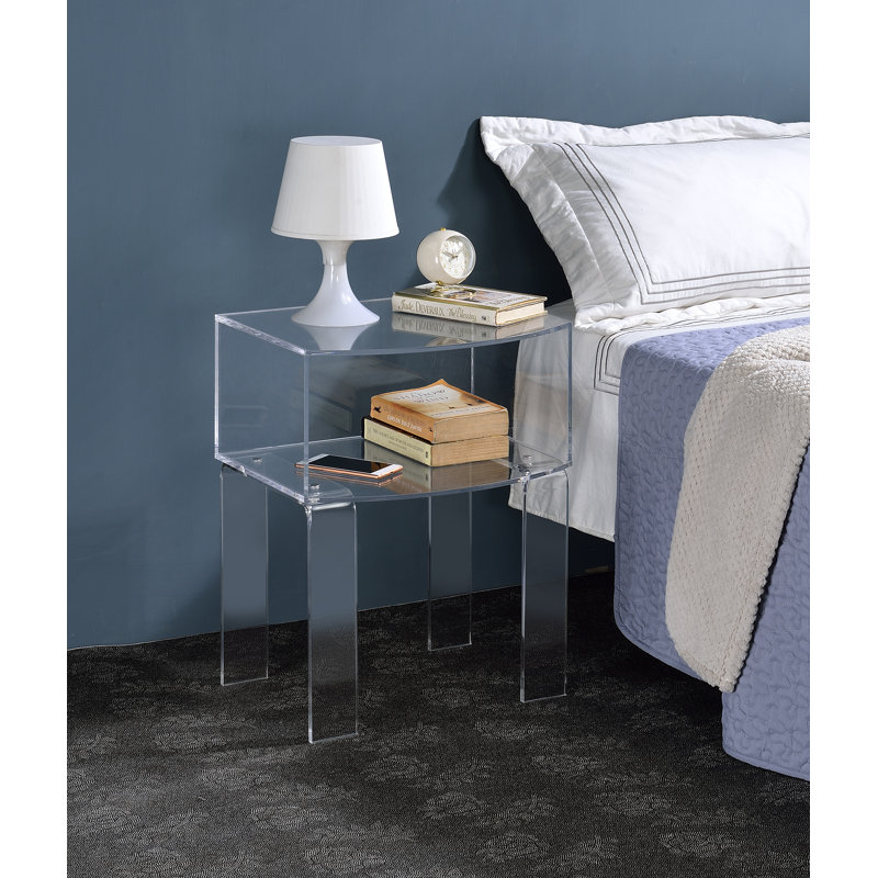 Table de bout Kortlyn, Transparent
