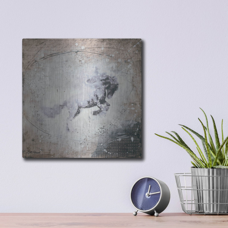 «Wild Spirit» par Britt Hallowell, H 12 po x l 12 po
