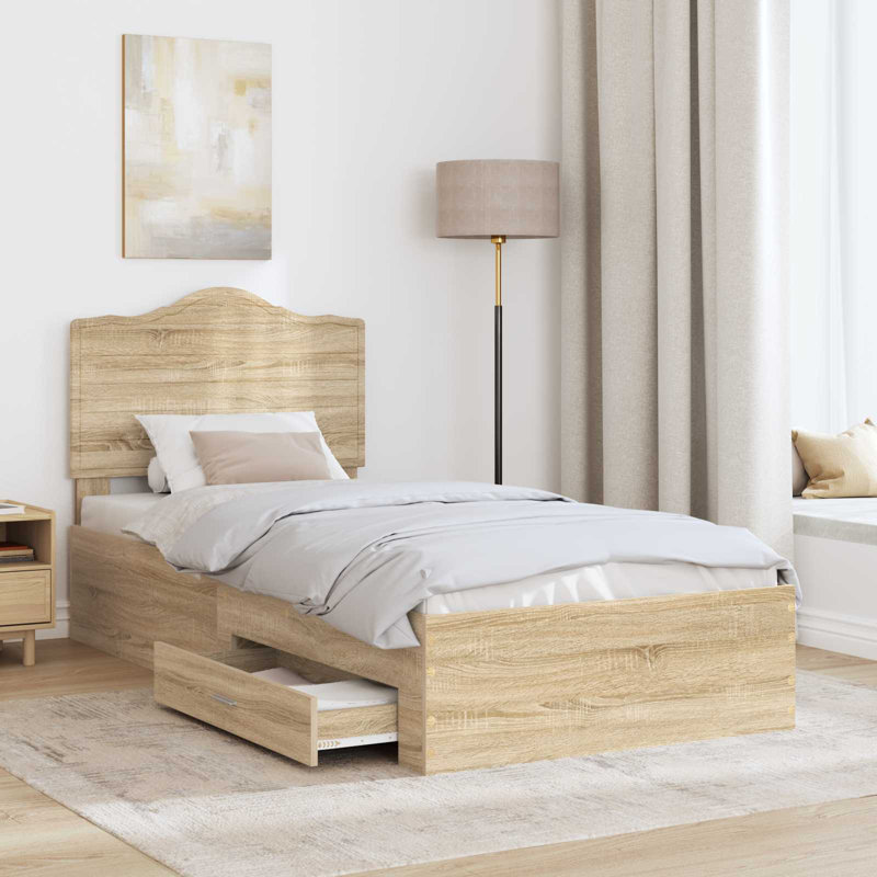 Bed, Sonoma Oak, Single (3')