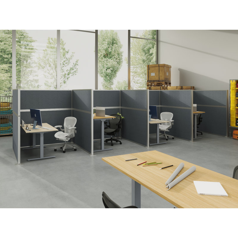 Armoire électrique pré-configurée, Gris nuageux