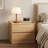 Matthes 19.68"W  2-Drawer Nightstand, Modern MDF Bedside Table with Storage for Bedroom-123498430