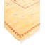 Tapis ivoire noué à la main de conception unique 7 pi 10 po x 10 pi Shirleye