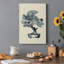 Indigo Bonsai III - impression sur toile tendue-2136128344
