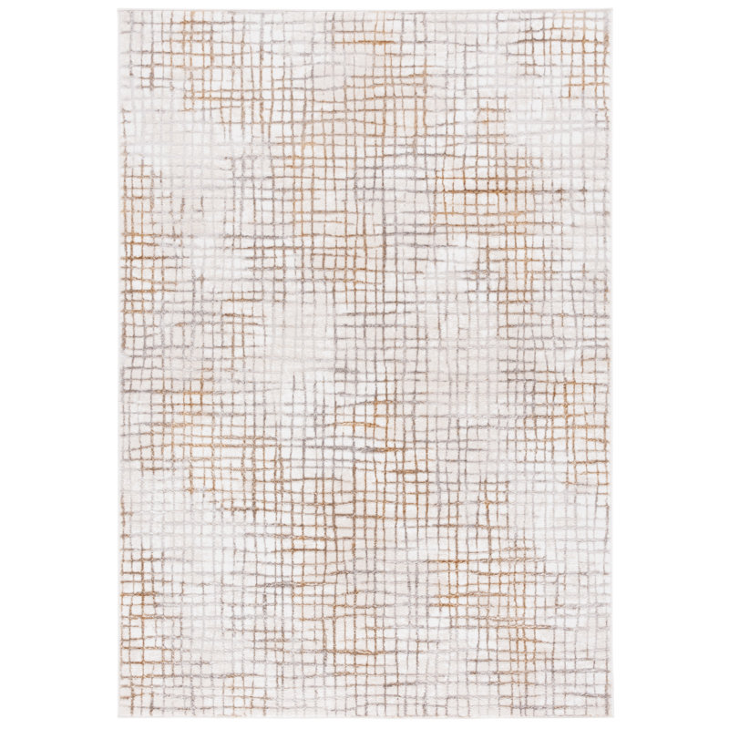 Brookham Performance Abstract Rug, Rectangle 9' x 12'