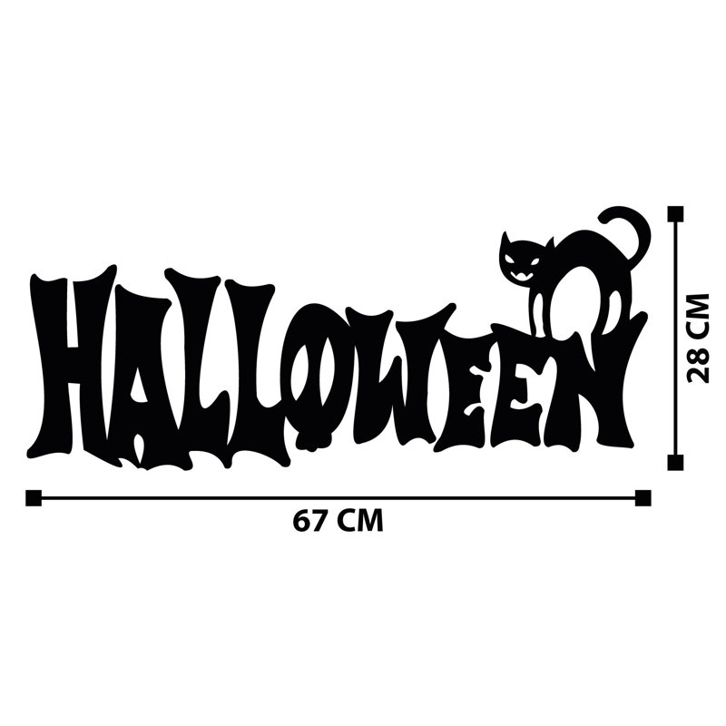 Décoration murale d'Halloween