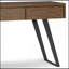 Lowry - Console de canapé - Brun rustique naturel vieilli-118038032