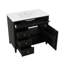 Armoire de meuble-lavabo 36 po, avec lavabo en céramique, 3 tiroirs-120332097-120332101