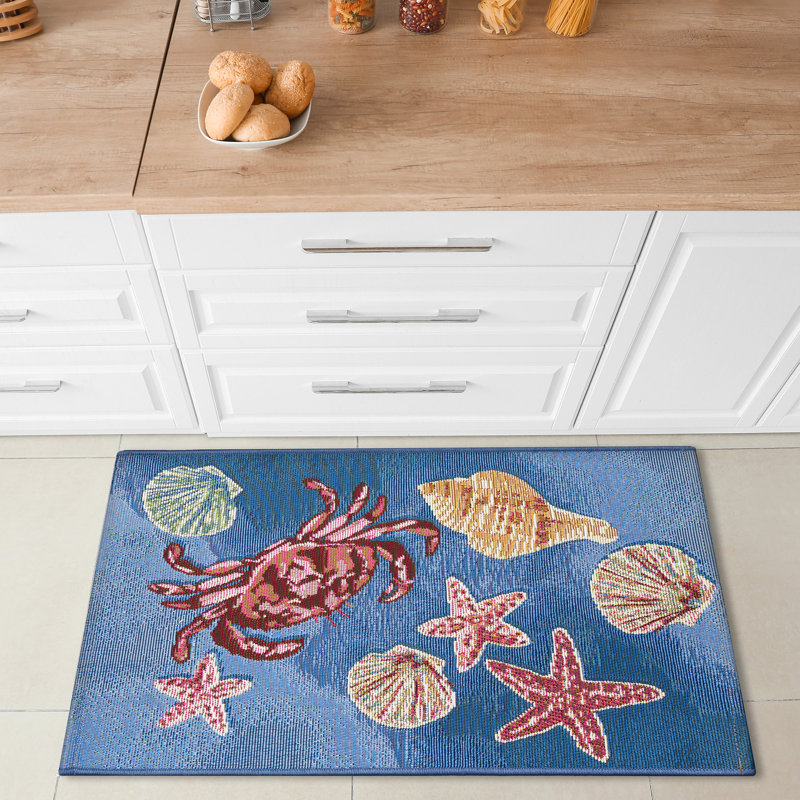 Tapis de cuisine Thomasina, Rectangle 2 pi 5 po x 3 pi 11 po