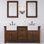 Ensemble de meuble-lavabo double 72 po Aiana