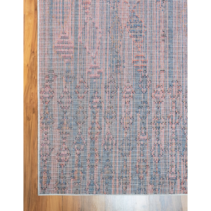 Geometric Indoor Rug, Rectangle 4'1" x 6'1"