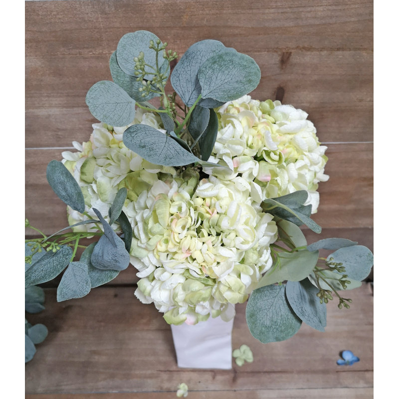 Silk Mixed Arrangement, White