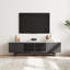 Meuble télé Mid-Century moderne avec pierre frittée
