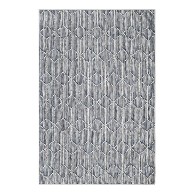 Indoor/Outdoor Trellis Area Rug, Rectangle 4'1" x 6'1"