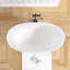 Baignoire de trempage autoportante à surface solide 55 po Forma-102094217