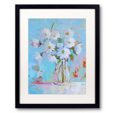 A Bunch Of Daisies Print by Phyllis Adams