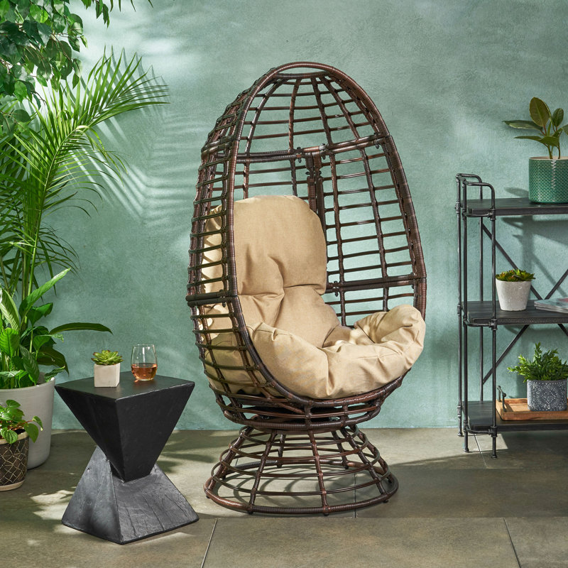 Pitner Swivel Outdoor Lounge Chair