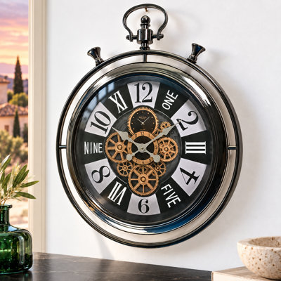 Metal Wall Clock