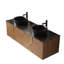 Ensemble de meuble-lavabo et de meuble-lavabo mural moderne, fabrication en contreplaqué durable