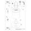 Rif Solid Wood Flush Mount-70110830