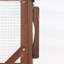 Grande cage extérieure pour chat en bois à 2 niveaux sur roulettes verrouillables, cage en forme de sapin massif avec plateformes à plusieurs niveaux et maison de repos, résistante aux intempéries et à l'épreuve des prédateurs