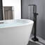 Bec de baignoire au sol avec douchette-93332458