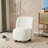 Modern Low-Back Armless Accent Chair Ideal For Small Living Spaces, Bedroom, Balcony And More, Offering Comfort And Style