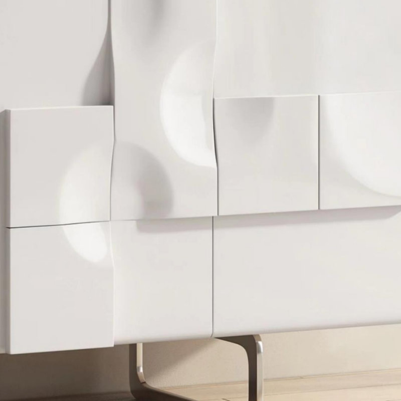 Buffet simple de style italien, H 35,43 po x l 55,12 po x P 15,75 po