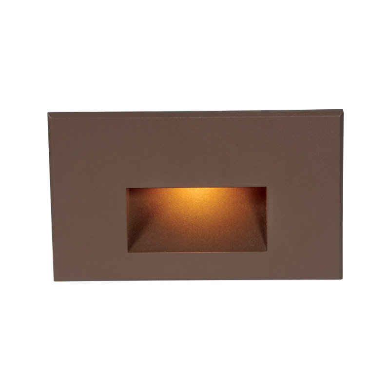 LED Step Light, Stainless Steel, Amber
