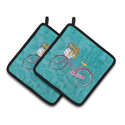 Caroline's Treasures Welcome To The Trailer Polyester Potholder
