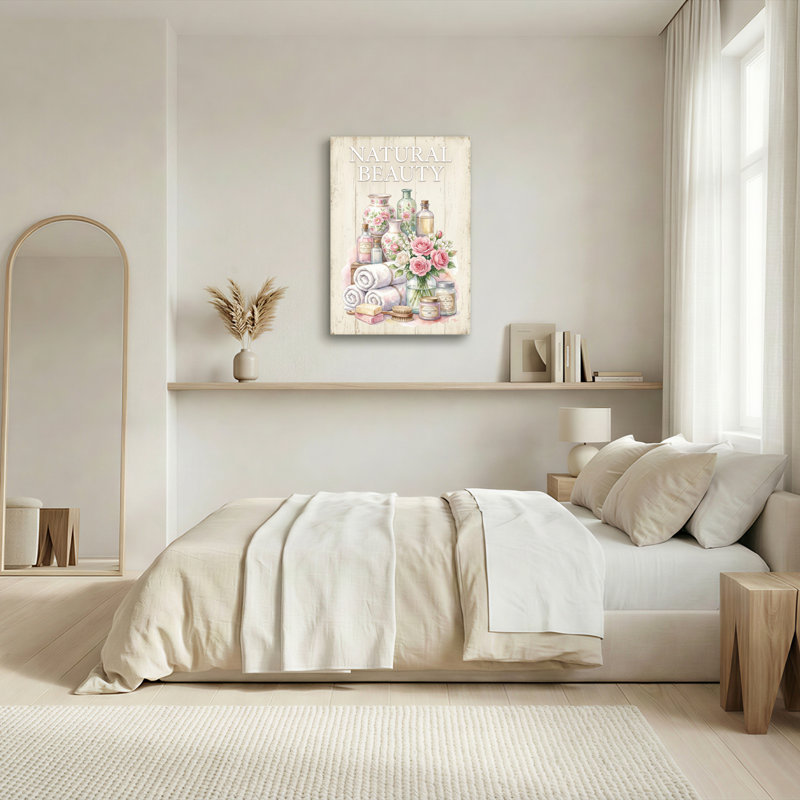 «Natural Beauty», ensemble d'accessoires de salle de bain, H 18 po x l 12 po